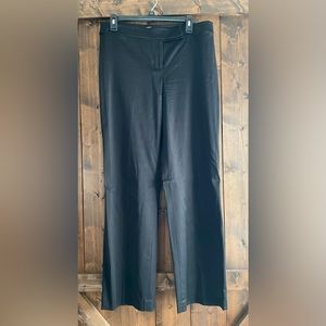 Ann Taylor Loft, Satin black pants, Marissa fit, 8